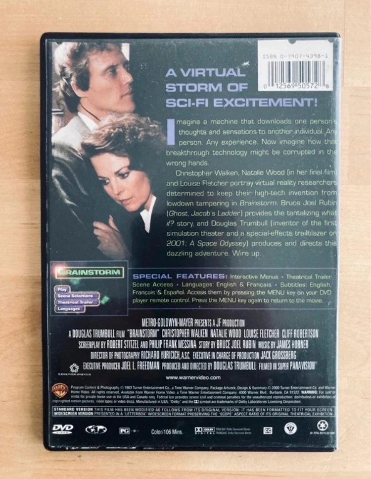 DVD Brainstorm Christopher Walken. – photo 3